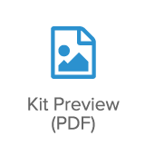 2019 4x10 Blank Desktop Calendar Template PDF Preview